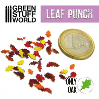 Miniature Leaf Punch Oak LIGHT PURPLE 1347  Bladpons