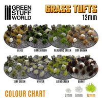 Grass TUFTS - 12mm self-adhesive - WINTER 10665