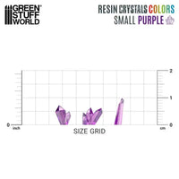PURPLE Resin Crystals - Small 13513