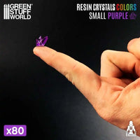 PURPLE Resin Crystals - Small 13513