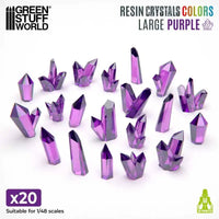 PURPLE Resin Crystals - Large 13515
