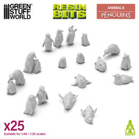 3D-hars pinguïns GSW13594