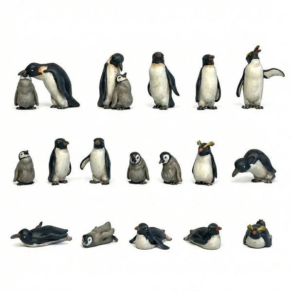 3D-hars pinguïns GSW13594