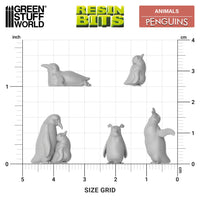 3D-hars pinguïns GSW13594