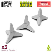 3D printed set - Trident Anti Tank Obstacle 13599