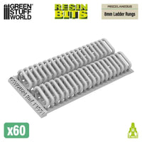 Mecha Detail Parts - 8mm Ladder Rungs 60x 13602