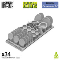 Green Stuff World Dinnerware 1:48-1:35 13634