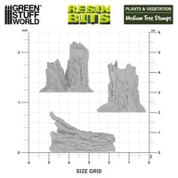 Grote boomstronken voor diorama's GSW13640