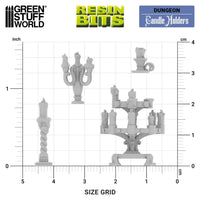 Green Stuff World Kandelaars met kaarsen GSW13641