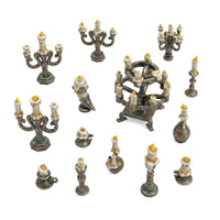 Green Stuff World Kandelaars met kaarsen GSW13641