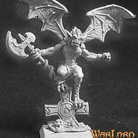 Crypt Bat with Axe Lycanthrope, Necropolis Adept (metal) 14010