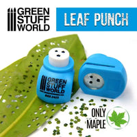 Miniature Leaf Punch Maple Medium Blue Bladpons 1415