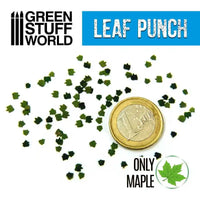 Miniature Leaf Punch Maple Medium Blue Bladpons 1415