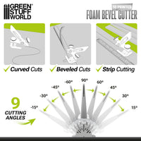 Green Stuff World Foam Bevel Cutter 14197