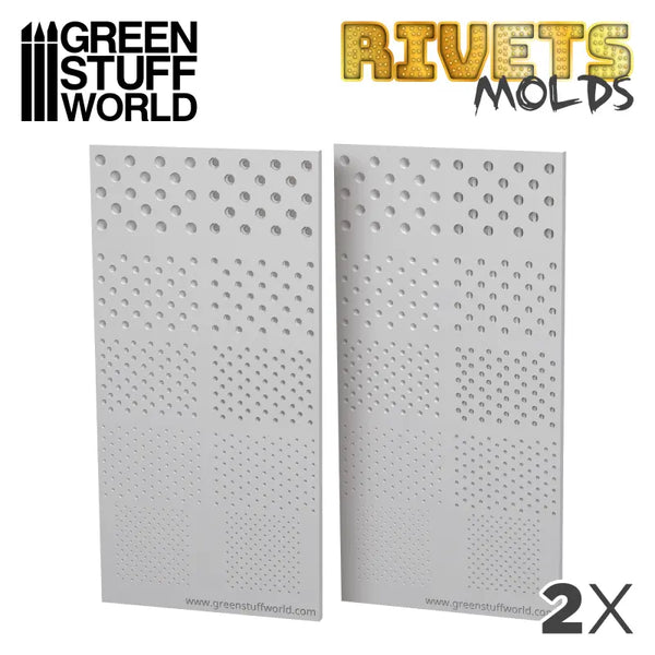 RIVETS - Silicone Mold 2x 1420