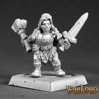 Annasha Tomebreaker Dwarf Fighter 14482 (metal)