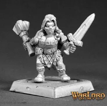 Annasha Tomebreaker Dwarf Fighter 14482 (metal)