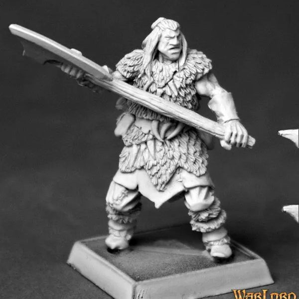 Reaper Miniatures Barbarian Axeman of Icingstead 14620 (metal)