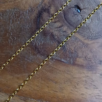 Link Chain Gold (Look) 1.5 mm 5 mtr