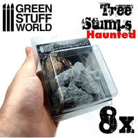 Haunted Tree Stumps Resin Set 1680