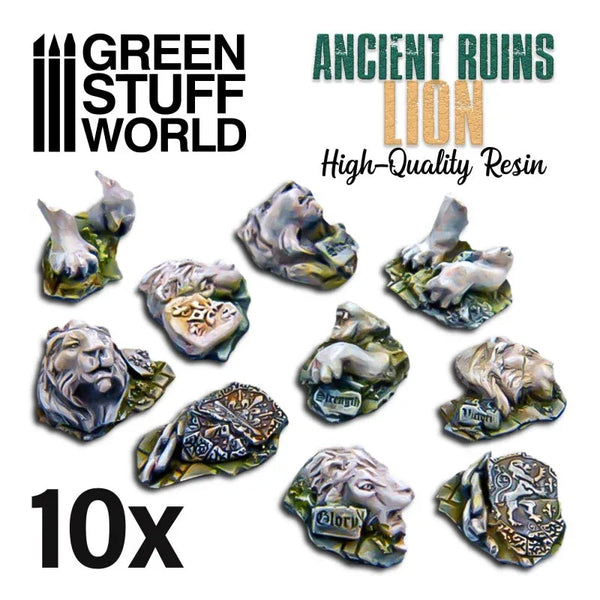 Lion Ruins Resin Set 1691