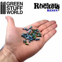 33x Resin Rockets and Missiles - Rockets and Missiles 1693a