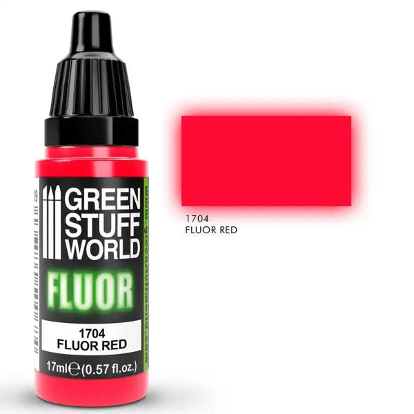 Fluor Paint RED 1704