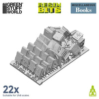 3D Printed Set - Resin Books 2012