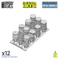 12x Harzfässer - Vaten 2048a