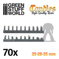 70x Resin Candles 2104