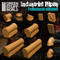 Industrial Pipes - Silicone Mold 2164