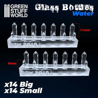 Water Bottles resin set 28x - Water Flessen 2199