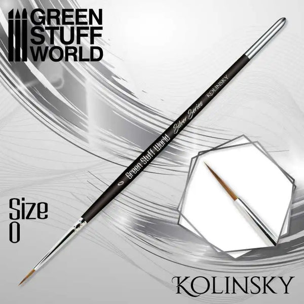 SILVER SERIES 2353 Kolinsky Brush -  Size 0