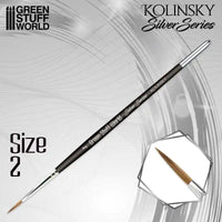 SILVER SERIES 2355 Kolinsky Brush -  Size 2