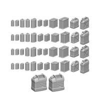 46x Resin Oil Cans - Olie Vaten 2363