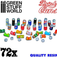 Resin Drink Cans 72x 2397
