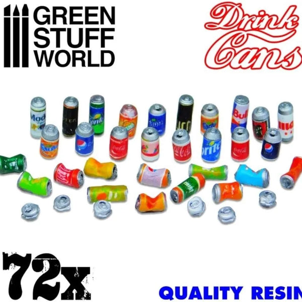 Resin Drink Cans 72x 2397