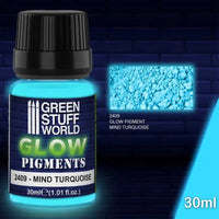 Glow in the Dark Pigments - MIND TURQUOISE 2409