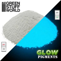Glow in the Dark Pigments - MIND TURQUOISE 2409
