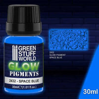 Glow in the Dark Pigments - SPACE BLUE 2432