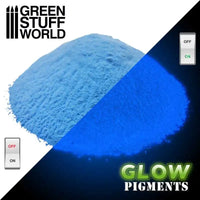 Glow in the Dark Pigments - SPACE BLUE 2432