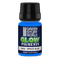 Glow in the Dark Pigments - SPACE BLUE 2432
