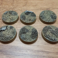 Wüsten-Rundbases (25 mm), 6 Stück, Star Wars