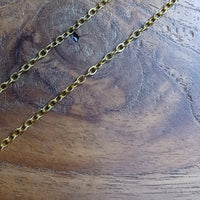 Schakel Ketting Goud (Look) 2.5 mm 5 mtr