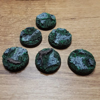 25-mm-Rundbases für Felsen, 6 Stück, Star Wars