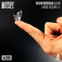 CLEAR Resin Crystals - Large 2540