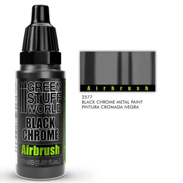 Black Chrome Paint - Airbrush 2577