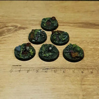 Nurgle Bases 25 mm Round Bases 6 pcs