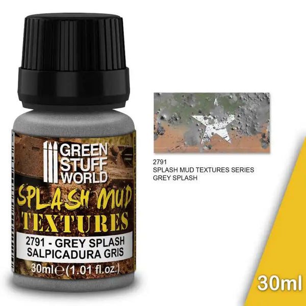 Splash Mud Textures - GREY 30ml 2791