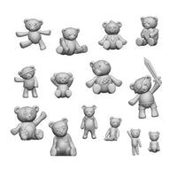 Green Stuff World Teddy Bear Resin Set 2926